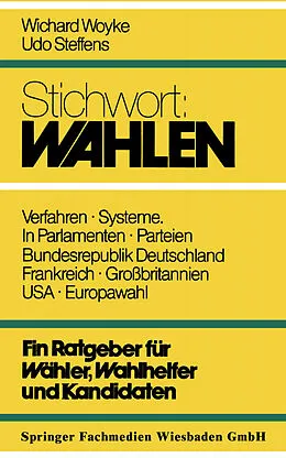 E-Book (pdf) Stichwort: Wahlen von Wichard Woyke