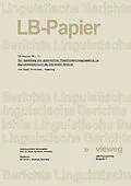 E-Book (pdf) Zur Anwendung der generativen Transformationsgrammatik im Englischunterricht an deutschen Schulen von Hans Petersen