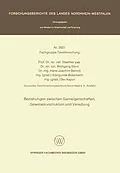 E-Book (pdf) Beziehungen zwischen Garneigenschaften, Gewebekonstruktion und Veredlung von Giselher Valk, Wolfgang Stein, Hans-Joachim Berndt
