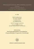E-Book (pdf) Untersuchung über Bindungsfestigkeiten innermolekularer Wasserstoffbrücken in organischen Verbindungen von Herbert Hoyer, Zinnia F. Celestial, Wolfgang Hensel