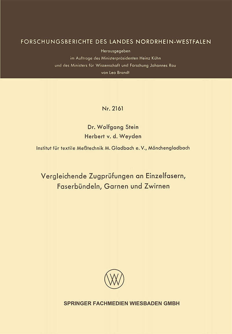 Vergleichende Zugprüfungen an Einzelfasern, Faserbündeln, Garnen und Zwirnen