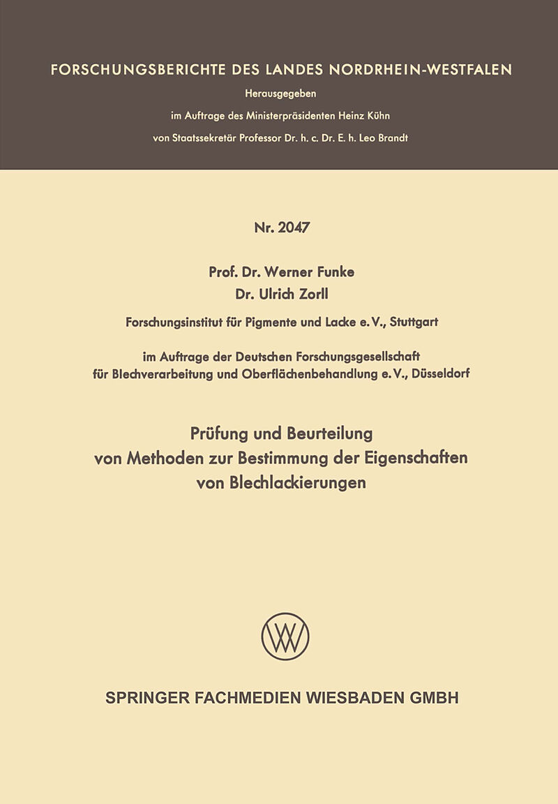 Prüfung und Beurteilung von Methoden zur Bestimmung der Eigenschaften von Blechlackierungen