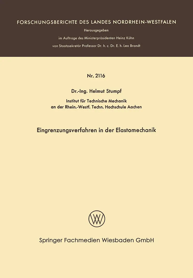 Eingrenzungsverfahren in der Elastomechanik