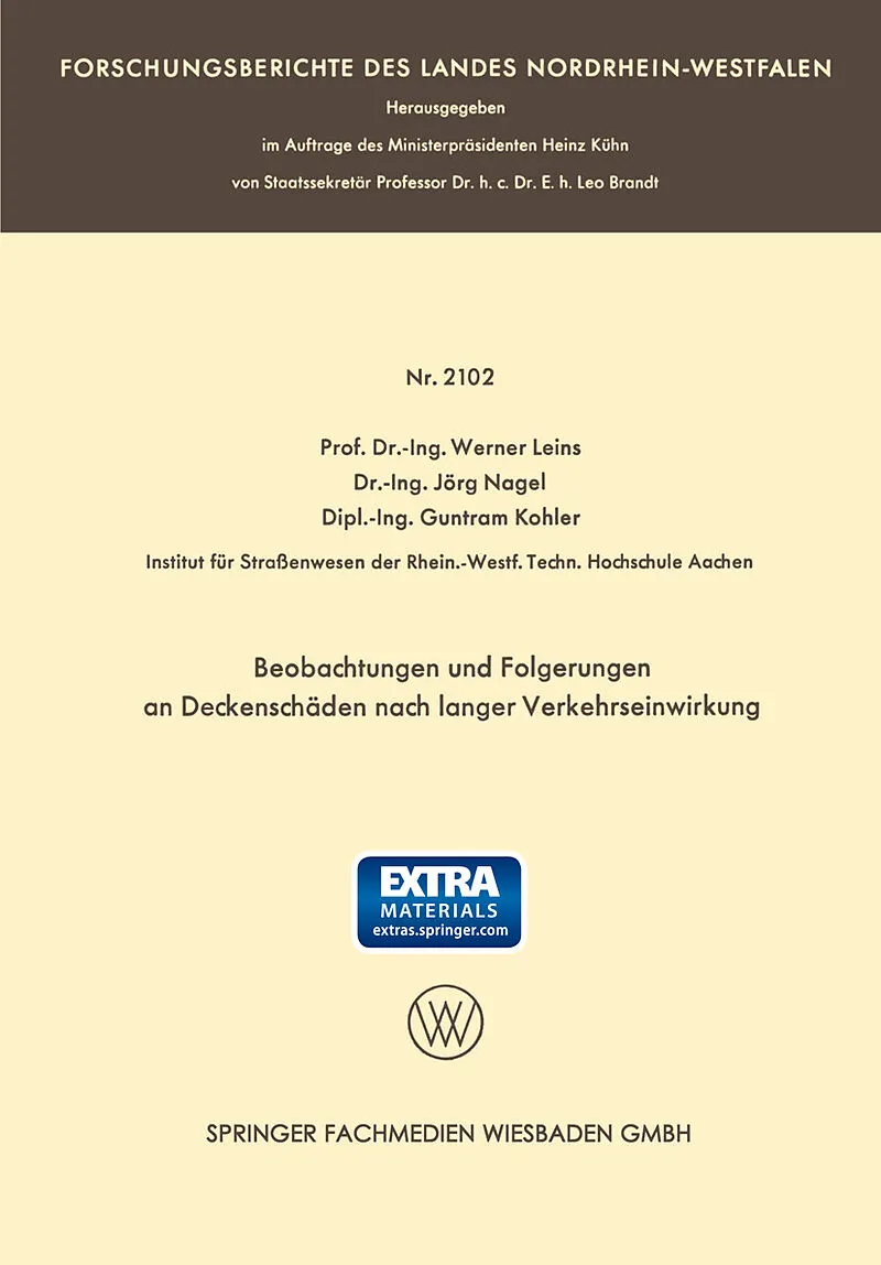 Beobachtungen und Folgerungen an Deckenschäden nach langer Verkehrseinwirkung