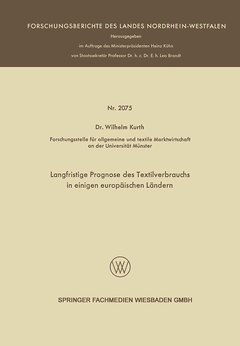 Langfristige Prognose des Textilverbrauchs in einigen europäischen Ländern