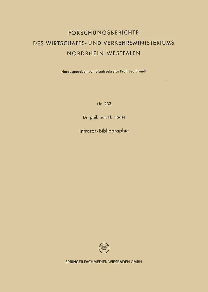 Infrarot-Bibliographie