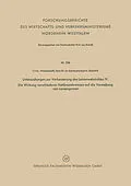 E-Book (pdf) Untersuchungen zur Verbesserung des Leinenwebstuhles IV. Die Wirkung verschiedener Kettbaumbremsen auf die Verwebung von Leinengarnen von Techn.-Wissenschaftl. Büro für die Bastfaserindustrie