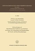 E-Book (pdf) Untersuchungen zur Entwicklung eines Verfahrens zum Nachweis von Wand- bzw. Mauerdicke und Gefügeschäden bei Tunnel- und Schachtauskleidungen von Heinrich Baule