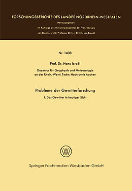 E-Book (pdf) Probleme der Gewitterforschung von Hans Israël