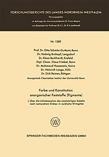 E-Book (pdf) Farbe und Konstitution anorganischer Feststoffe (Pigmente) von Prof. Dr. Otto Schmitz-Du Mont, Dr. Hedwig Brokopf, Dr. Klaus Burkhardt