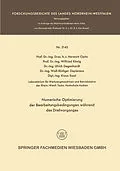E-Book (pdf) Numerische Optimierung der Bearbeitungsbedingungen während des Drehvorganges von Herwart Opitz, Wilfried König, Ulrich Degenhardt