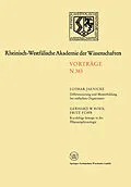 E-Book (pdf) Differenzierung und Musterbildung bei einfachen Organismen. Kurzlebige Isotope in der Pflanzenphysiologie am Beispiel des 11C-Radiokohlenstoffs von Lothar Jaenicke
