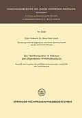 E-Book (pdf) Die Textilkonjunktur im Rahmen des allgemeinen Wirtschaftsablaufs von Hans Peter Lösch