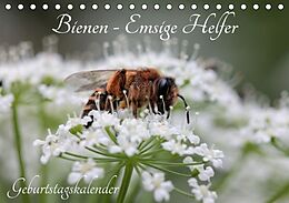 Kalender Bienen - Emsige Helfer (Tischkalender immerwährend DIN A5 quer) von Silvia Hahnefeld