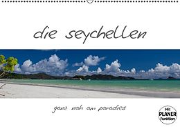 Kalender die seychellen - ganz nah am paradies (Wandkalender immerwährend DIN A2 quer) von k.A. rsiemer
