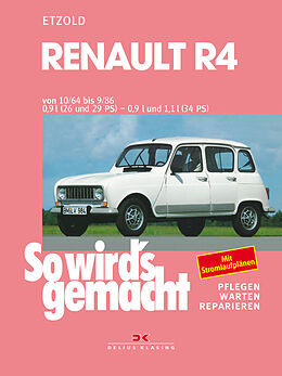 E-Book (pdf) Renault R4 10/1962 bis 9/1986 von Rüdiger Etzold