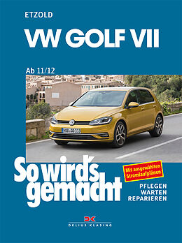 Kartonierter Einband VW Golf VII ab 11/12 von Rüdiger Etzold