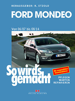 Kartonierter Einband Ford Mondeo von 2007 bis 2014 von Rüdiger Etzold