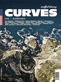 Kartonierter Einband CURVES USA - Kalifornien von Stefan Bogner