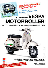 Kartonierter Einband Klassische Vespa Motorroller von Hans J. Schneider