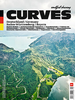 Kartonierter Einband CURVES Deutschlands Süden / Germany's South von Stefan Bogner