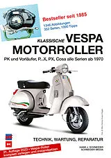 Kartonierter Einband Klassische Vespa Motorroller von Hans J. Schneider
