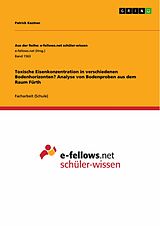 E-Book (pdf) Toxische Eisenkonzentration in verschiedenen Bodenhorizonten? Analyse von Bodenproben aus dem Raum Fürth von Patrick Kastner