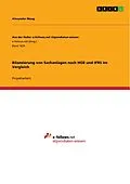 E-Book (pdf) Bilanzierung von Sachanlagen nach HGB und IFRS im Vergleich von Alexander Maag