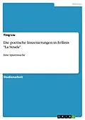 E-Book (pdf) Die poetische Inszenierungen in Fellinis "La Strada" von Ting Liu