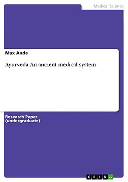 E-Book (pdf) Ayurveda. An ancient medical system von Max Ande