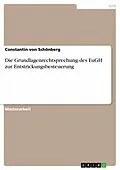E-Book (epub) Die Grundlagenrechtsprechung des EuGH zur Entstrickungsbesteuerung von Constantin von Schönberg