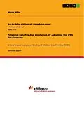 E-Book (epub) Potential Benefits And Limitation Of Adopting The IFRS For Germany von Marvin Müller
