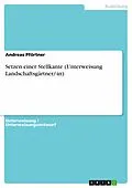 E-Book (pdf) Setzen einer Stellkante (Unterweisung Landschaftsgärtner/-in) von Andreas Pförtner