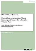 E-Book (epub) Unterrichtsfeinplanung zum Thema Kleidung und Analyse des Lehrwerks "Schritte Plus" von Ulrike Hüttinger-Bodmann