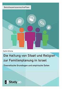 E-Book (pdf) Die Haltung von Staat und Religion zur Familienplanung in Israel. Theoretische Grundlagen und empirische Daten von Sophie Schurig