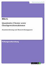 E-Book (pdf) Quantitative Chemie sowie Gleichgewichtsreaktionen von Mike G.