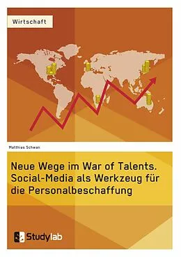 E-Book (epub) Neue Wege im War of Talents. Social-Media als Werkzeug für die Personalbeschaffung von Matthias Schwan