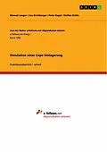 E-Book (pdf) Simulation einer Cope Umlagerung von Manuel Langer, Lisa Kirchberger, Peter Rappl