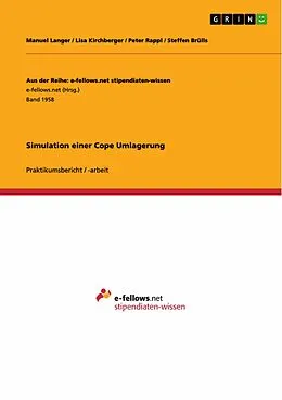 E-Book (pdf) Simulation einer Cope Umlagerung von Manuel Langer, Lisa Kirchberger, Peter Rappl