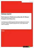 E-Book (pdf) Participatory Methods within the EU Water Framework Directive von Nicholas Gudrich