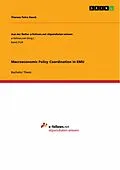 E-Book (pdf) Macroeconomic Policy Coordination in EMU von Theresa Petra Hauck