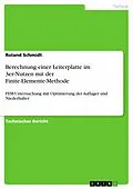 E-Book (pdf) Berechnung einer Leiterplatte im 3er-Nutzen mit der Finite-Elemente-Methode von Roland Schmidt