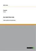 E-Book (pdf) Der Adolf-Hitler-Code von Ralf G. Jahn