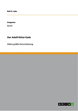 E-Book (pdf) Der Adolf-Hitler-Code von Ralf G. Jahn