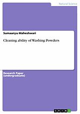 eBook (pdf) Cleaning ability of Washing Powders de Sumaanyu Maheshwari