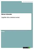 E-Book (epub) Aspekte des common sense von Werner Schneider