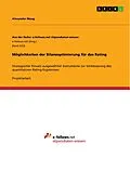 E-Book (pdf) Möglichkeiten der Bilanzoptimierung für das Rating von Alexander Maag