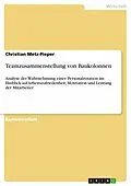 E-Book (pdf) Teamzusammenstellung von Baukolonnen von Christian Metz-Pieper