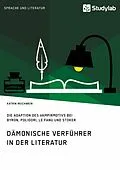 E-Book (pdf) Dämonische Verführer in der Literatur von Katrin Reichwein