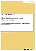 E-Book (pdf) Mantelkaufbestimmungen und Verlustverwertung von Alexander Moßhammer